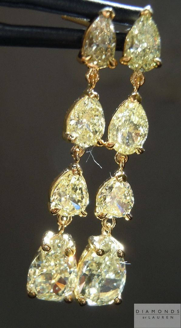 diamond dangle earrings