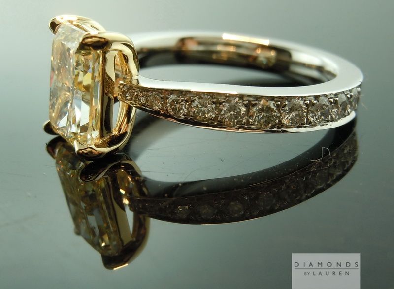 hand forged diamond ring