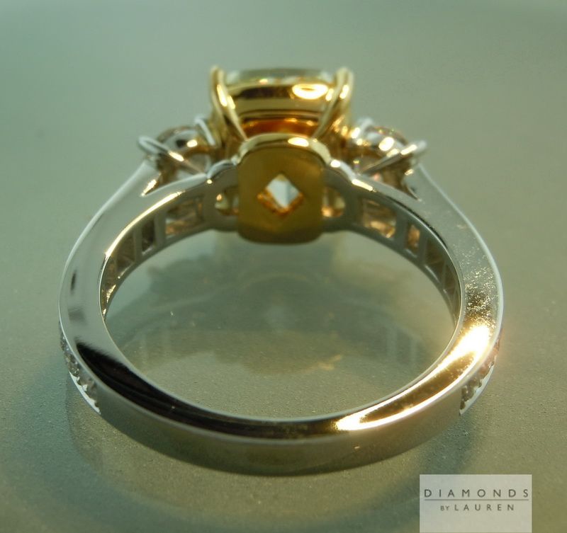fancy yellow colored diamond