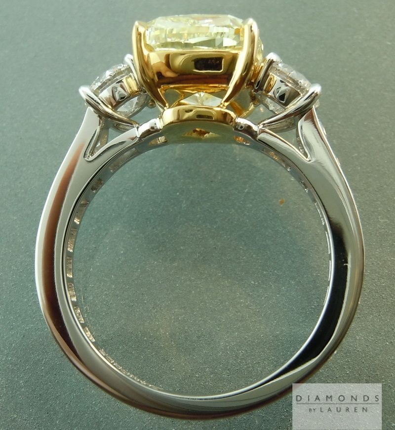 fancy yellow colored diamond