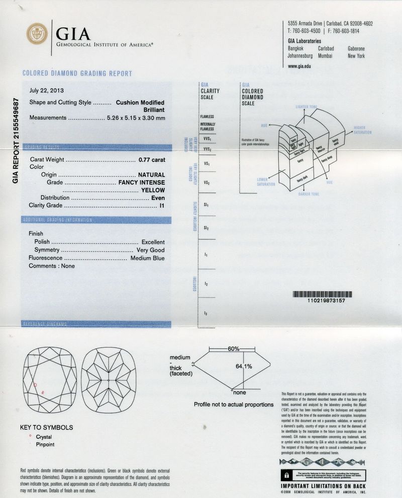 GIA Report gia report