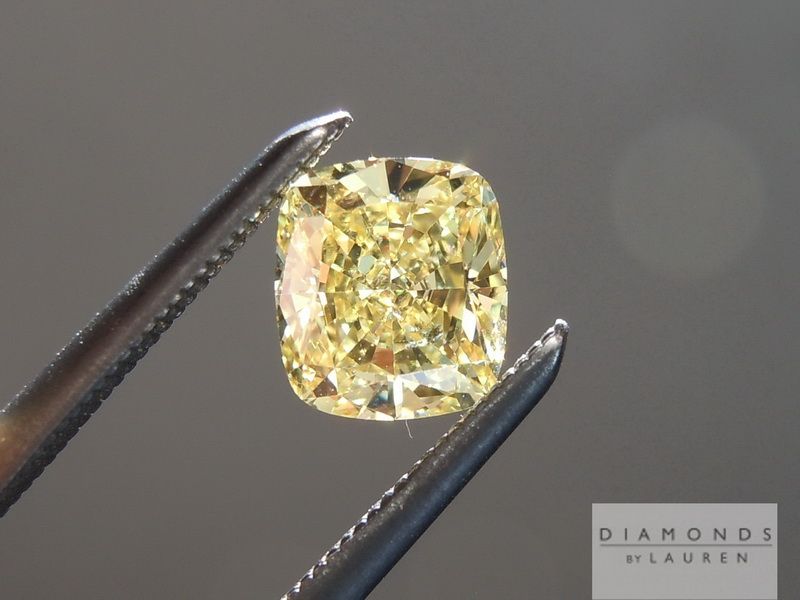 fancy intense yellow diamond