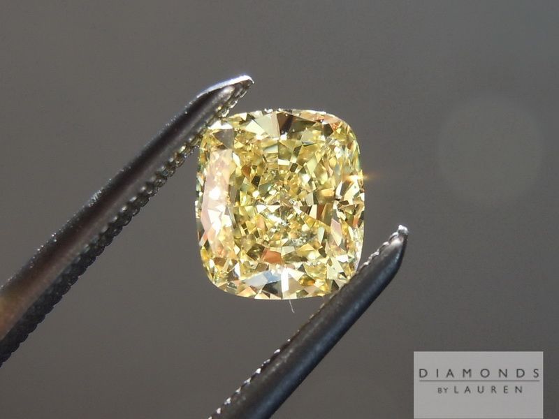 intense yellow diamond