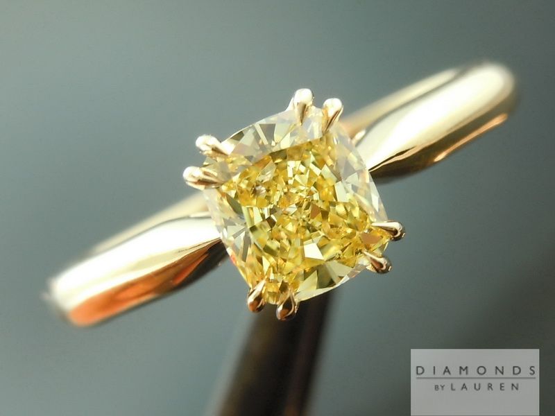 yellow diamond ring