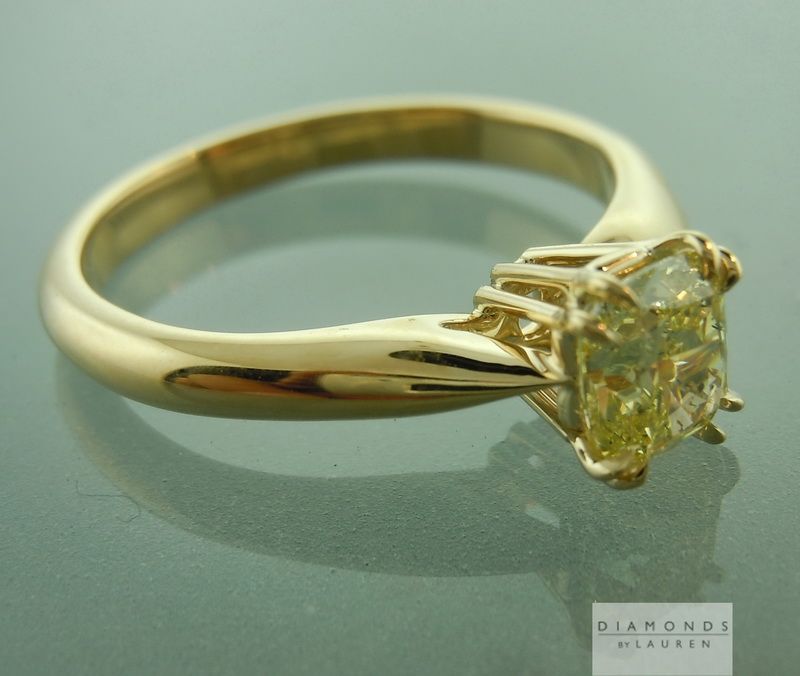 yellow diamond ring