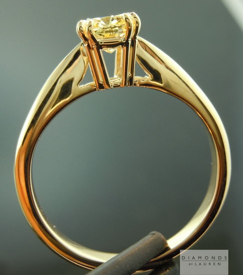 yellow diamond ring