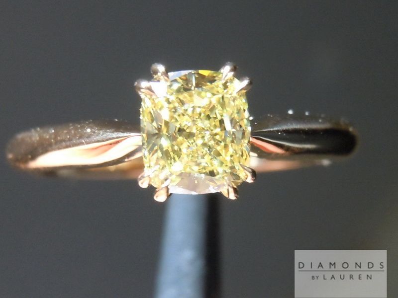 yellow diamond ring