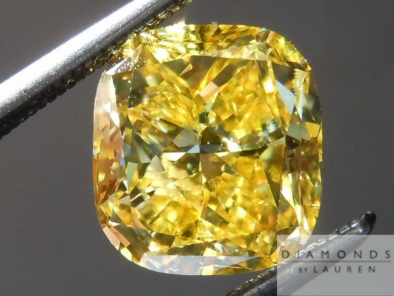 canary yellow diamond