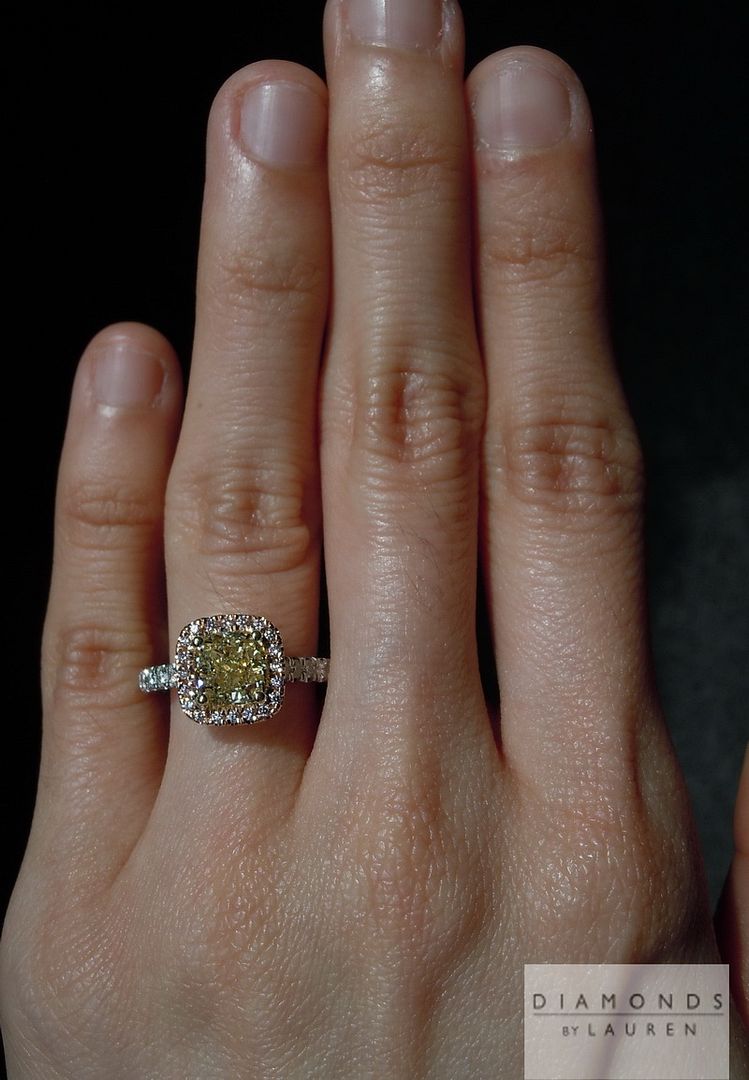 yellow diamond ring