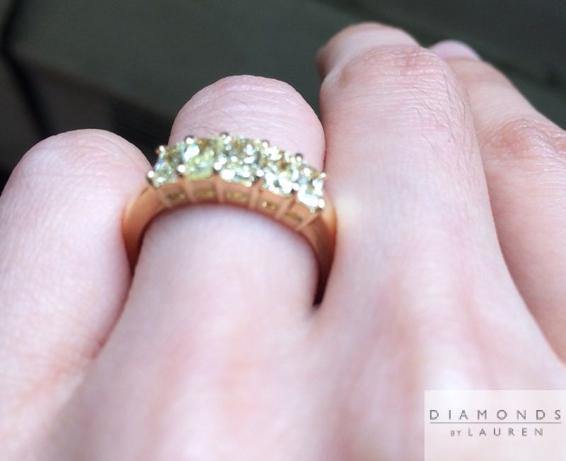 yellow diamond ring