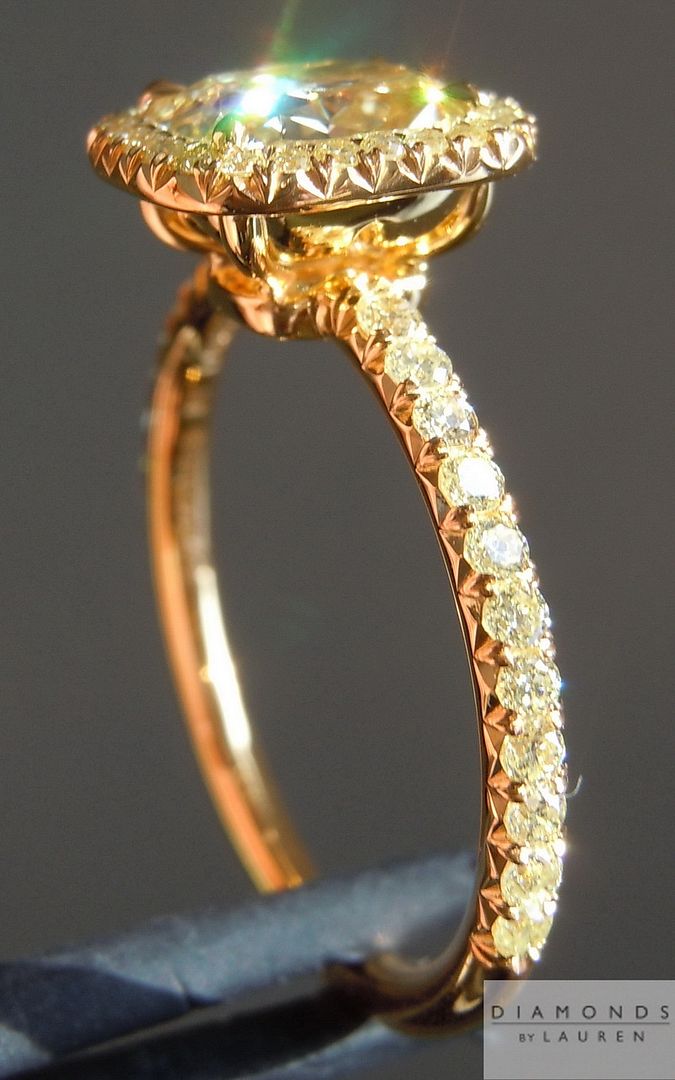 yellow diamond ring