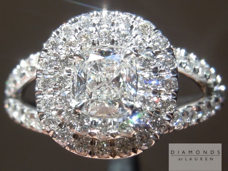 completely colorless diamond ring
