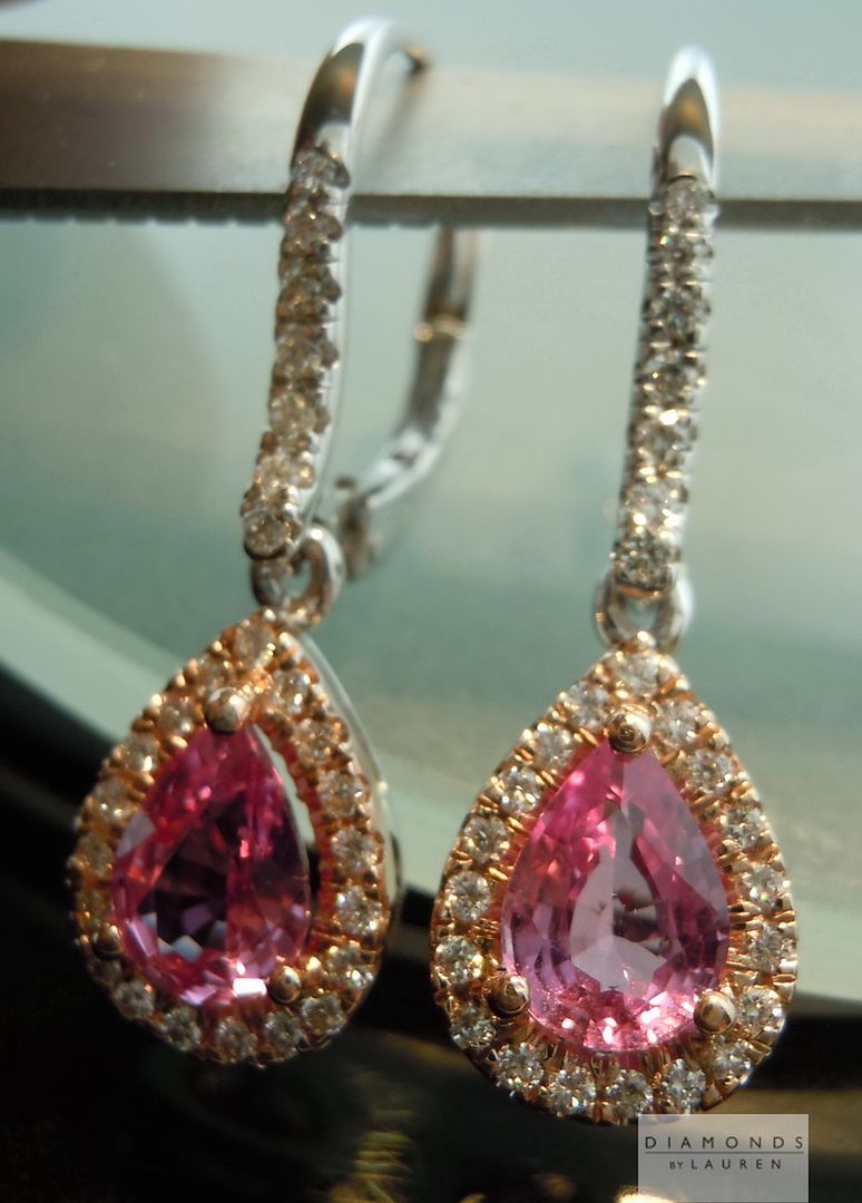 natural pink sapphires