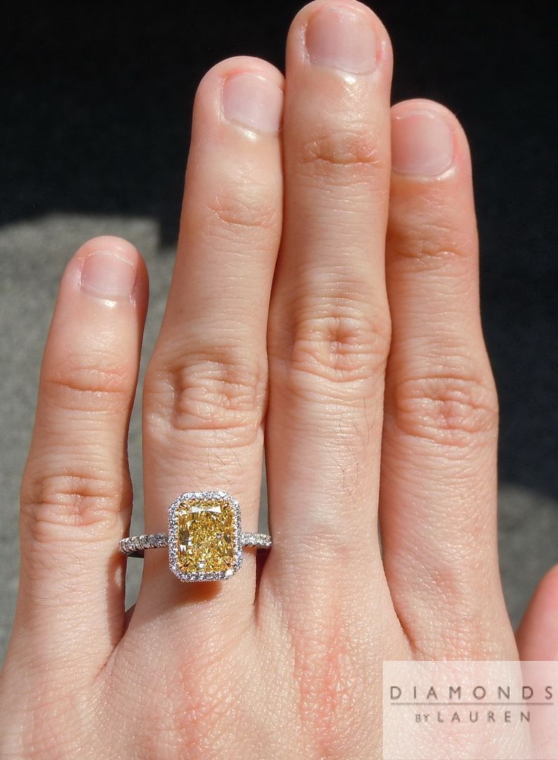 yellow radiant cut diamond yellow radiant cut diamond
