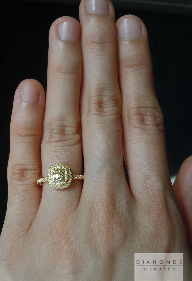 yellow diamond ring