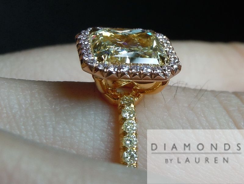 hand forged diamond ring