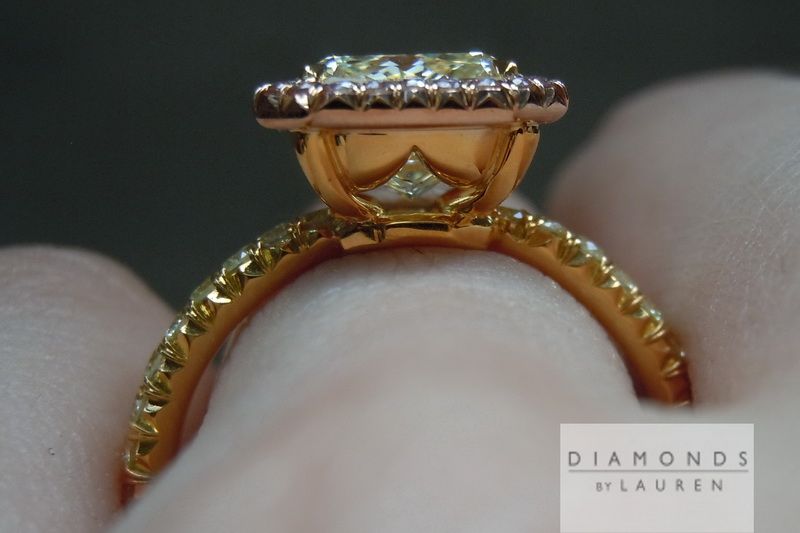 hand forged diamond ring