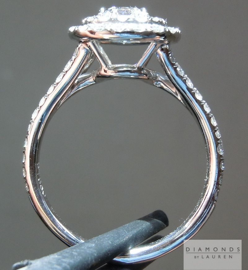 colorless diamond ring