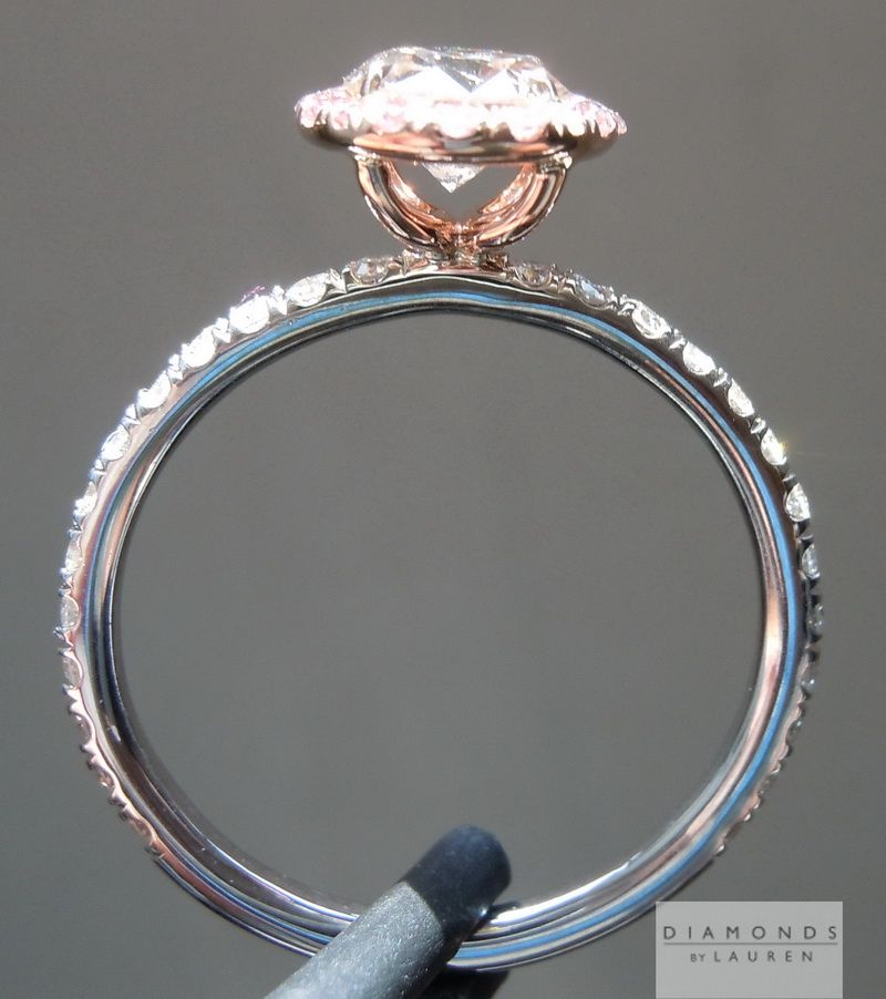 diamond halo ring