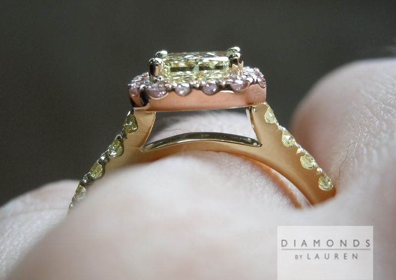yellow diamond ring