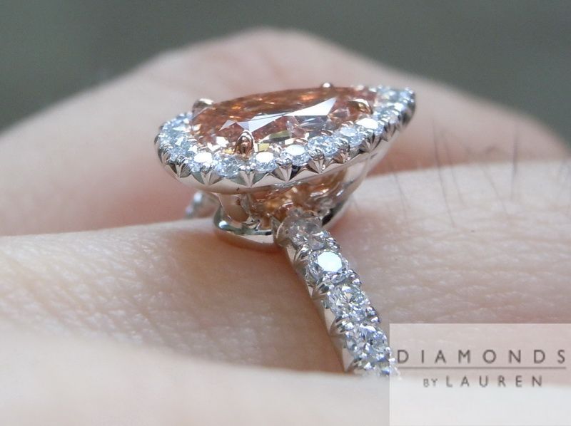 pink diamond ring