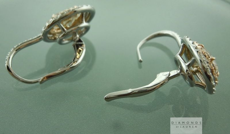 diamond dangle earrings