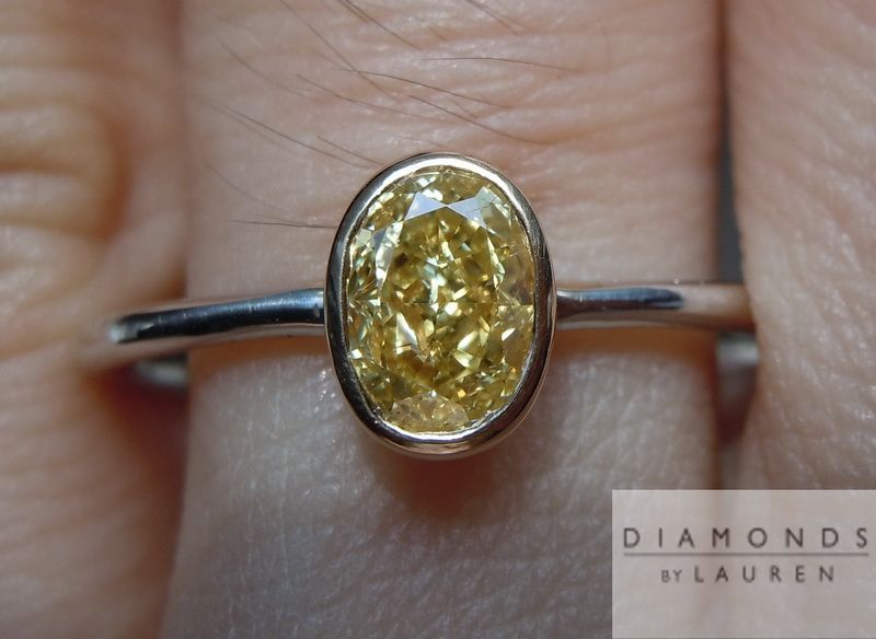 oval shape diamond ring
