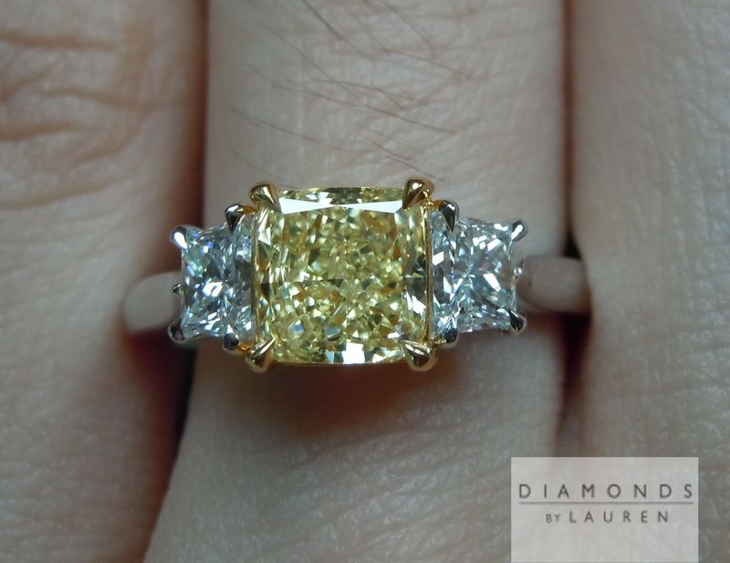 three stone diamond ring