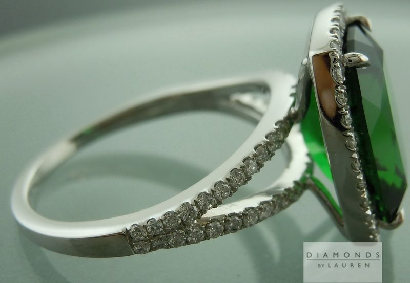 tourmaline and diamond ring