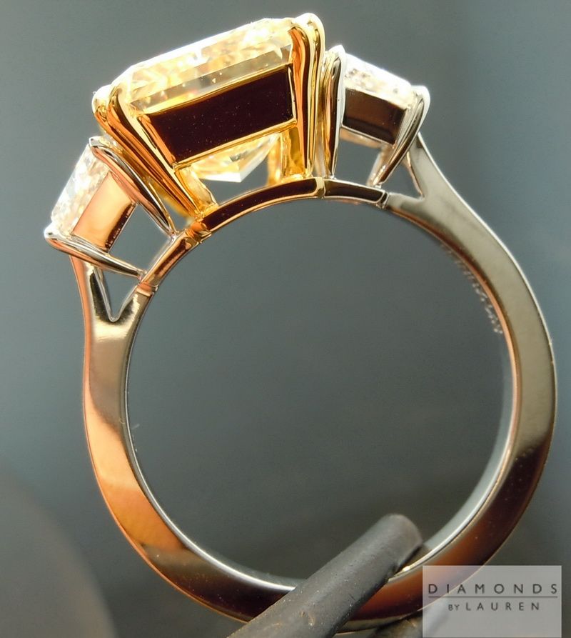 yellow diamond ring