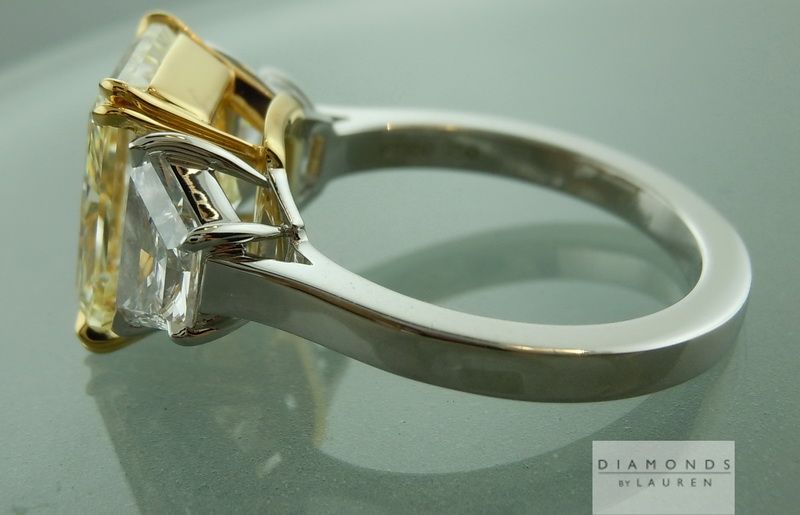 yellow diamond ring