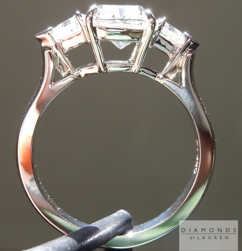 colorless diamond ring