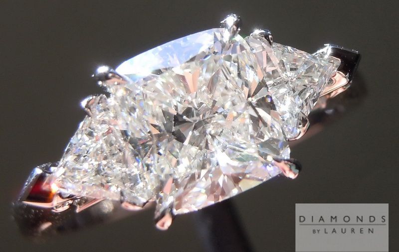 colorless diamond ring