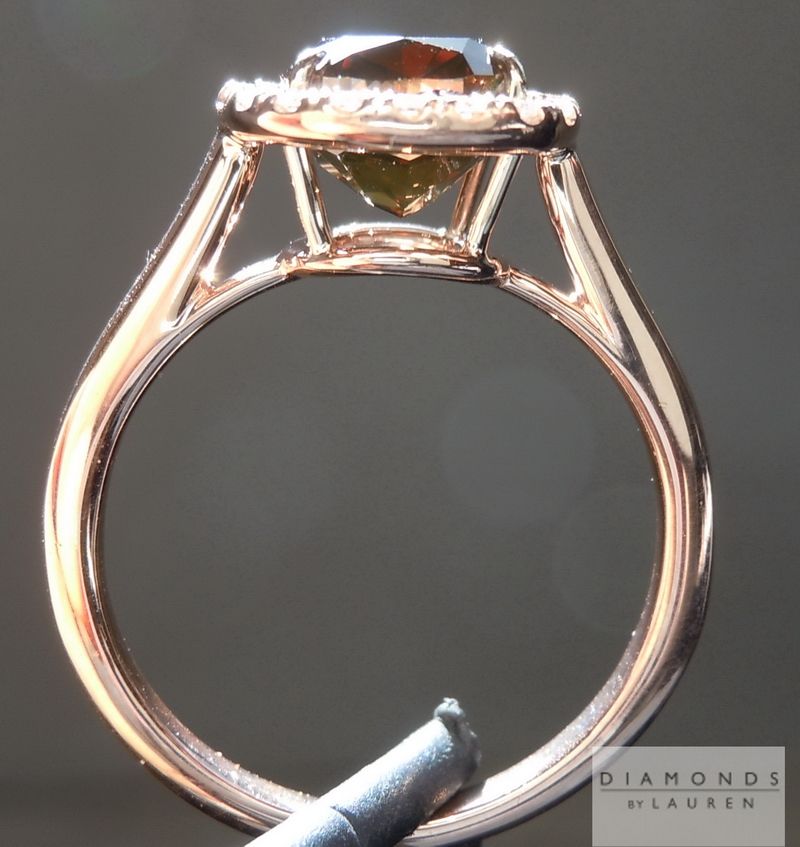 hand forged diamond ring