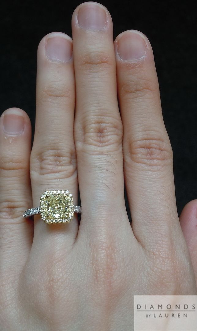 yellow diamond ring