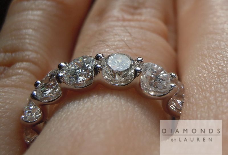 diamond anniversary ring