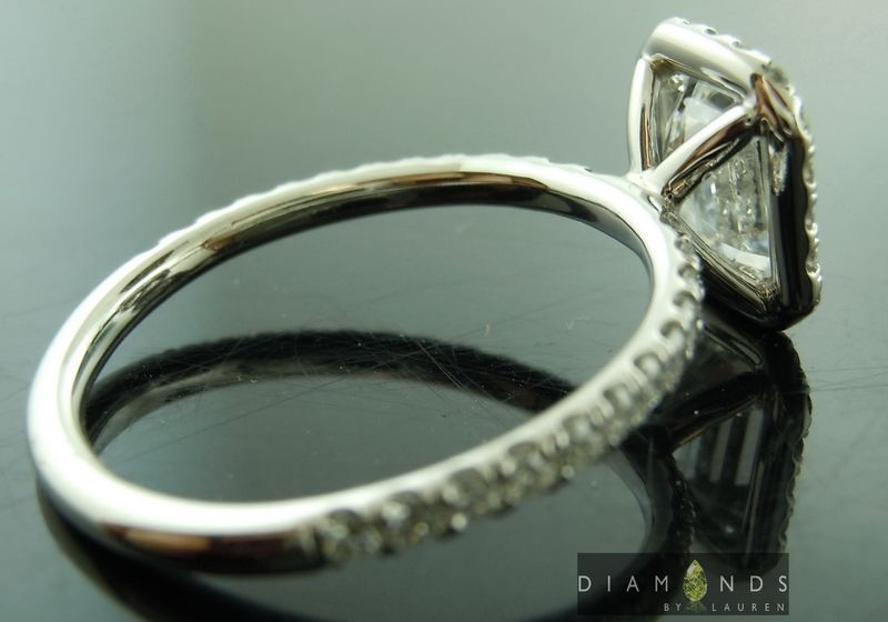 diamond halo ring
