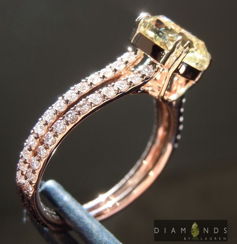 split shank diamond ring