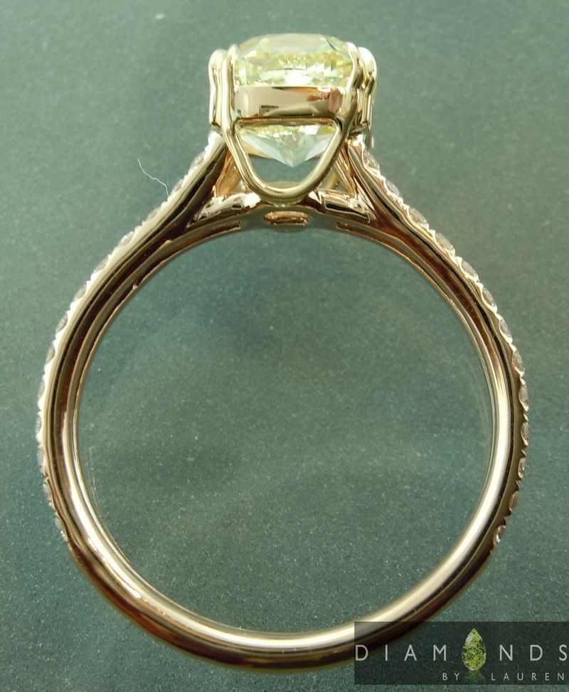 yellow diamond ring