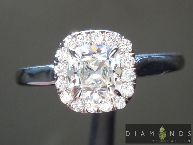 old mine brilliant diamond ring