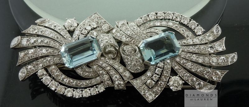 diamond brooch