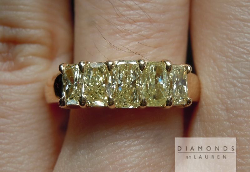 yellow diamond ring