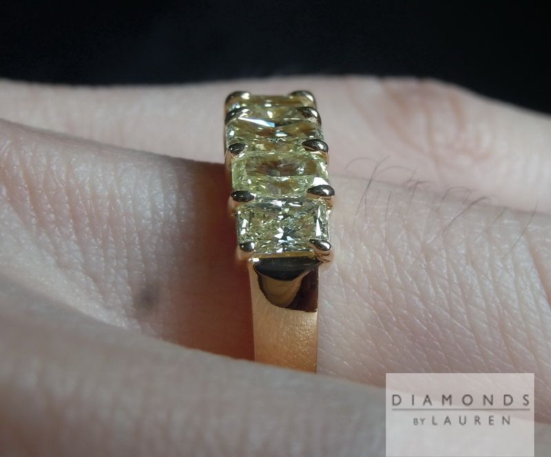 yellow diamond ring
