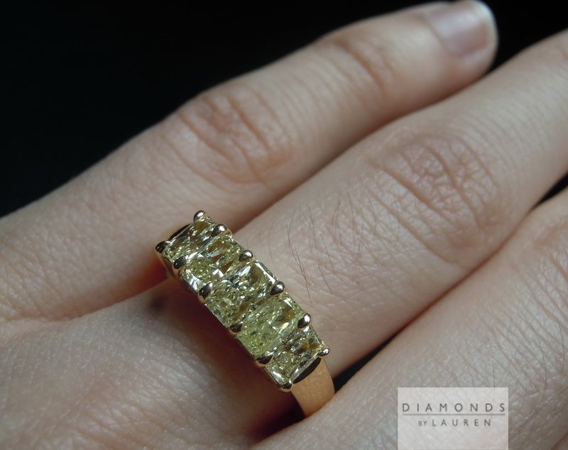 yellow diamond ring