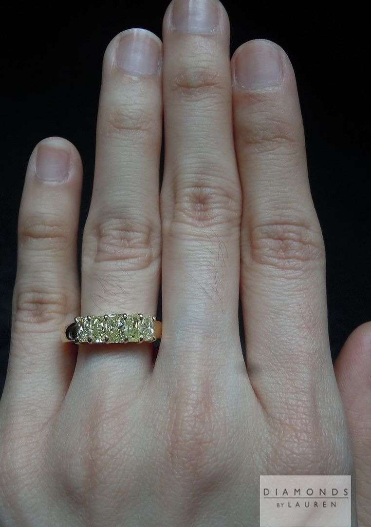 yellow diamond ring