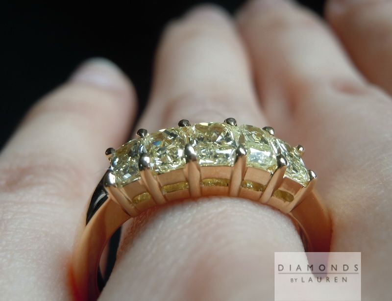 yellow diamond ring