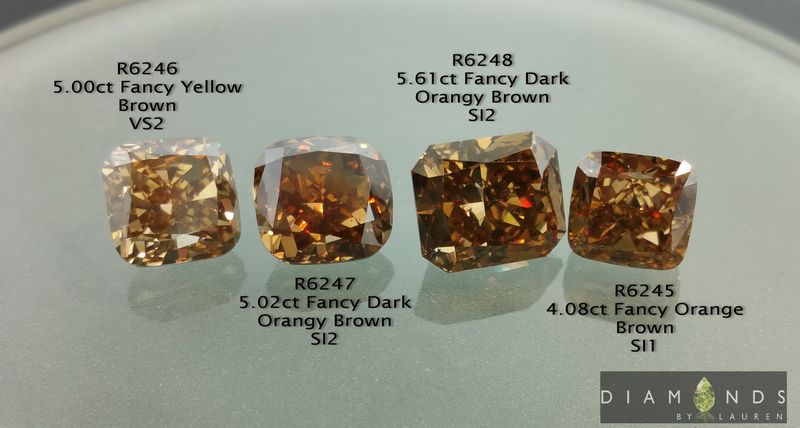 brown diamond parcel