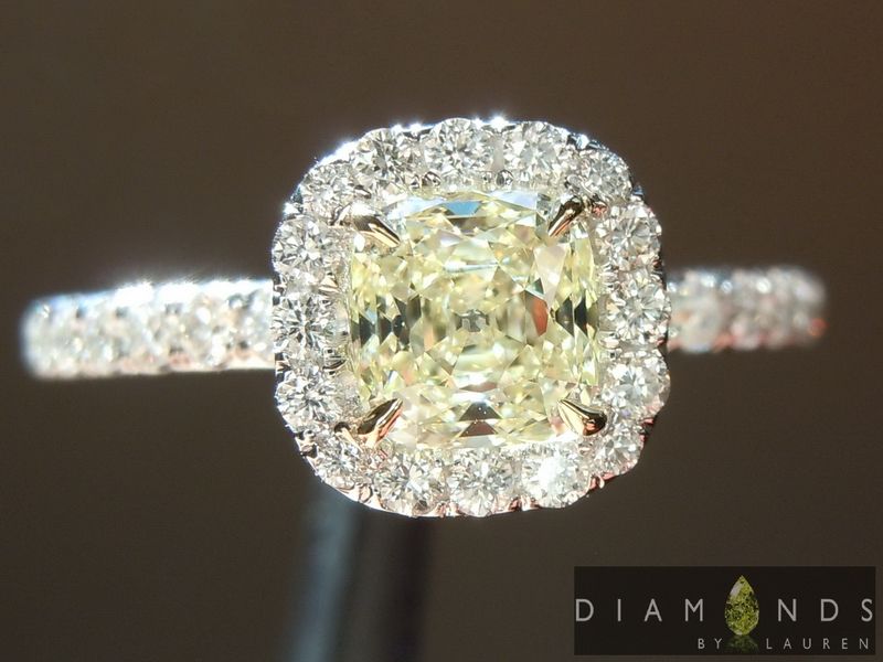 yellow diamond ring
