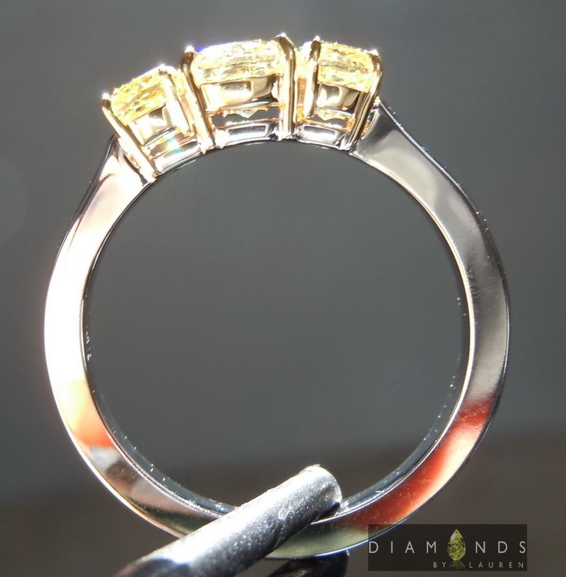 canary diamond ring
