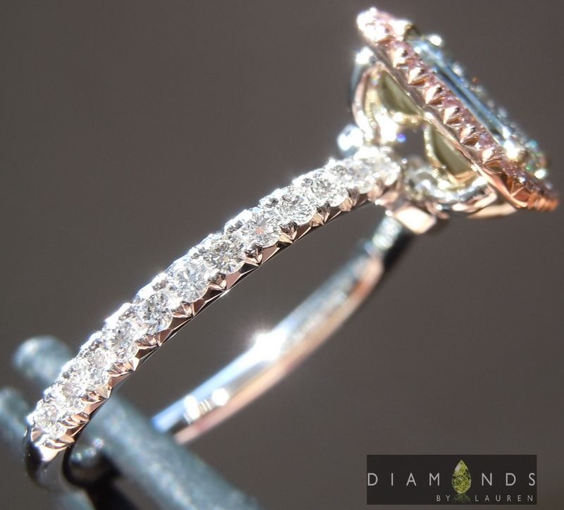 diamond halo ring